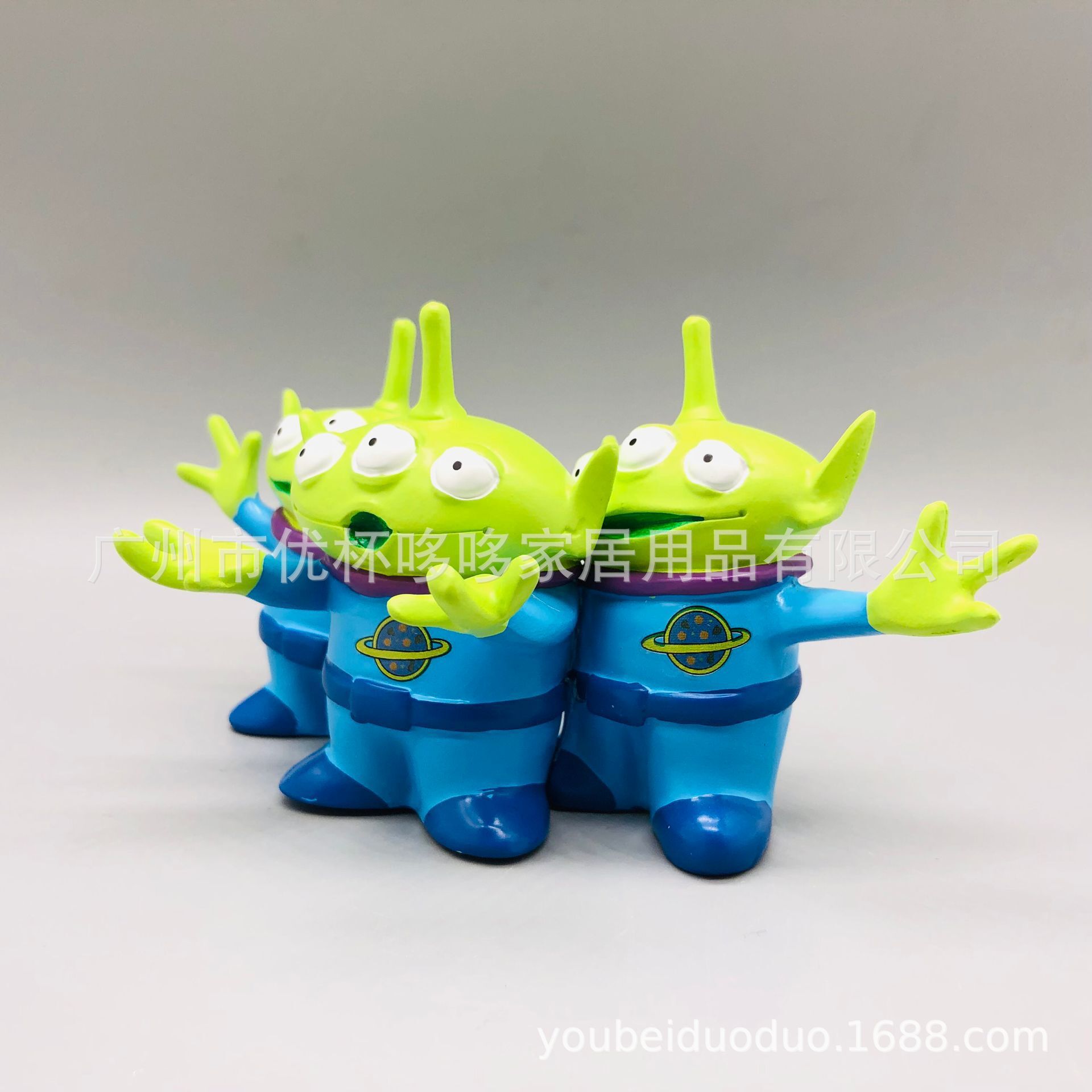 Toy Story Soporte de gafas de tres ojos Soporte de teléfono móvil monstruo de tres ojos Soporte de decoración Decoración de muebles para el hogar