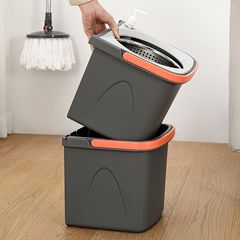 家庭用分離バケツモップ 分離バケツモップバケツセット MOP 分割回転モップ 大容量モップ