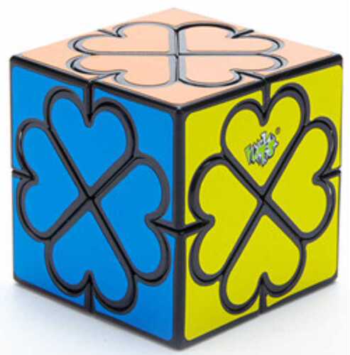Blue cube-shaped special-shaped Rubik's cube vertical and horizontal mosaic double-edge flower Pisces magic star butterfly flower windmill only edge