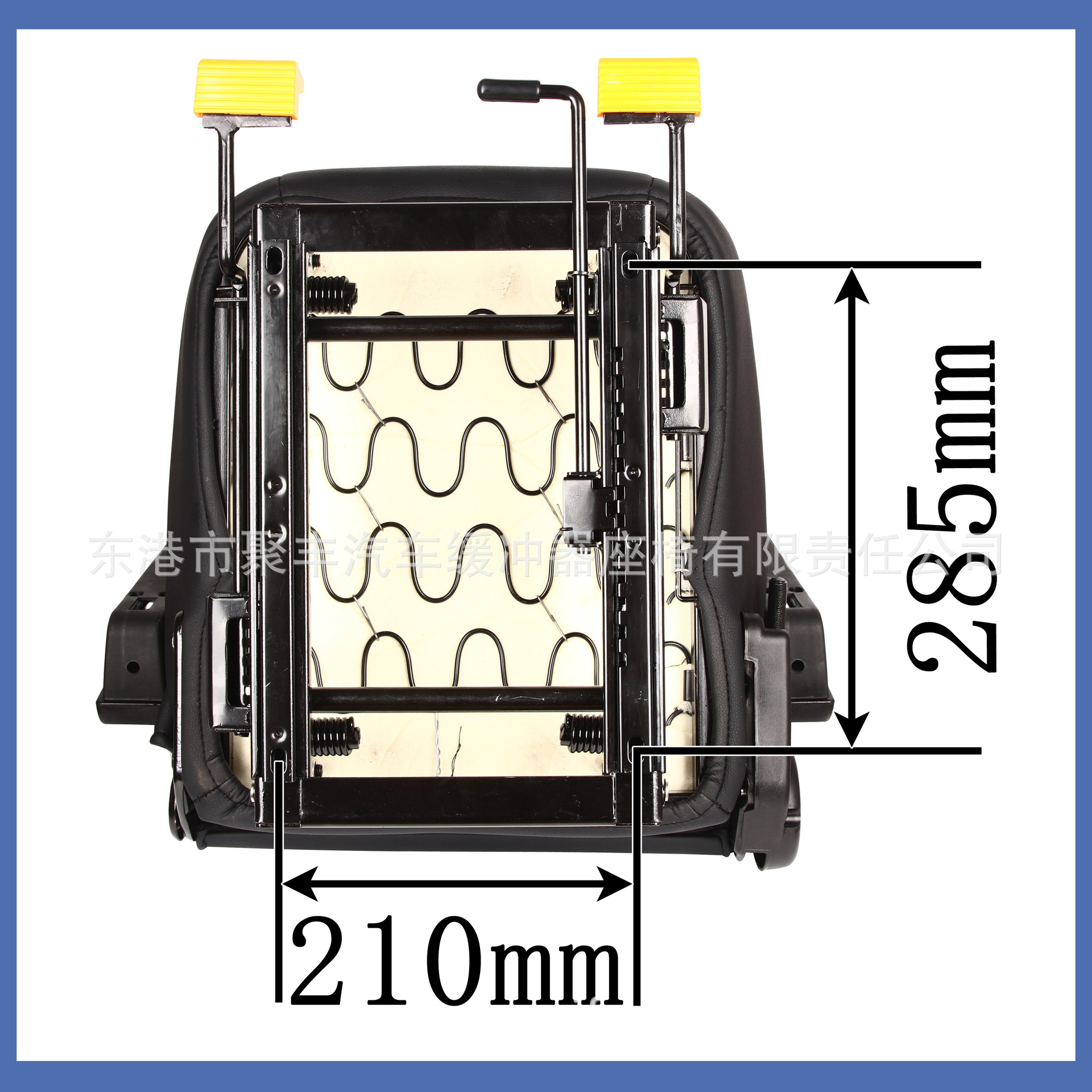 Carrocería blindada de transporte de tropas con asiento a prueba de explosiones para vehículo turístico, tipo silla modificada para montacargas A80-12.
