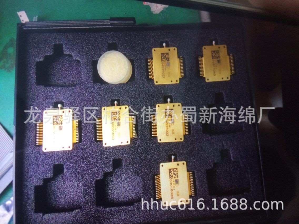 黑色静电包装泡棉/电子芯片内卡防护包装海绵/电子零件包装泡沫