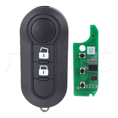 Suitable for Fiat Marelli/Delphi System Foldableing Remote Control Car Key 433Mhz46 Chip (Car Keys) - delphi-delphi-system-2-keys