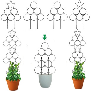 New Garden Plant Climbing Rack Indoor Potted Flower Arrange Stand Metal Potted Wrought Iron Gardening Supplies Amazon