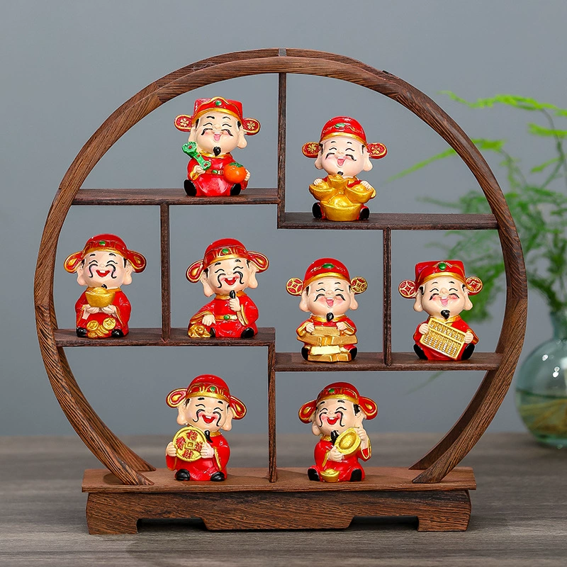 Пятый путь Бог богатства домашний Прихожая магазин открытие новоселье новые украшения для дома маленький бог богатства винный шкаф ТВ шкаф стол