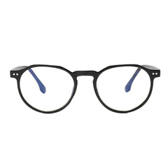 小紅書同款百搭防藍光女顯瘦平光鏡彈弓可配近視超輕眼鏡