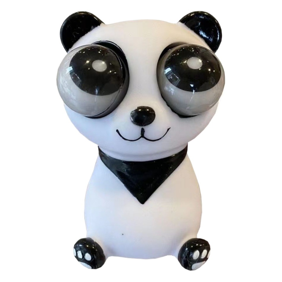 Nuevos productos, juguetes brillantes de panda, nuevos juguetes exóticos, pellizcos, juguetes descomprimidos, puestos de juguetes, mercado nocturno, modelos calientes
