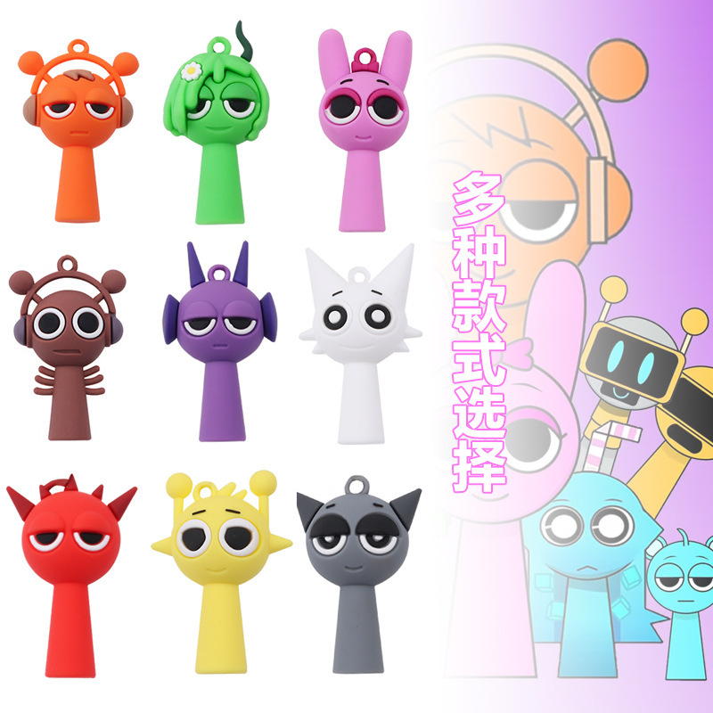 New Rhythm Box Hand-made Doll Depler Simon Jeven Music Game Peripheral Model Ornaments Universal