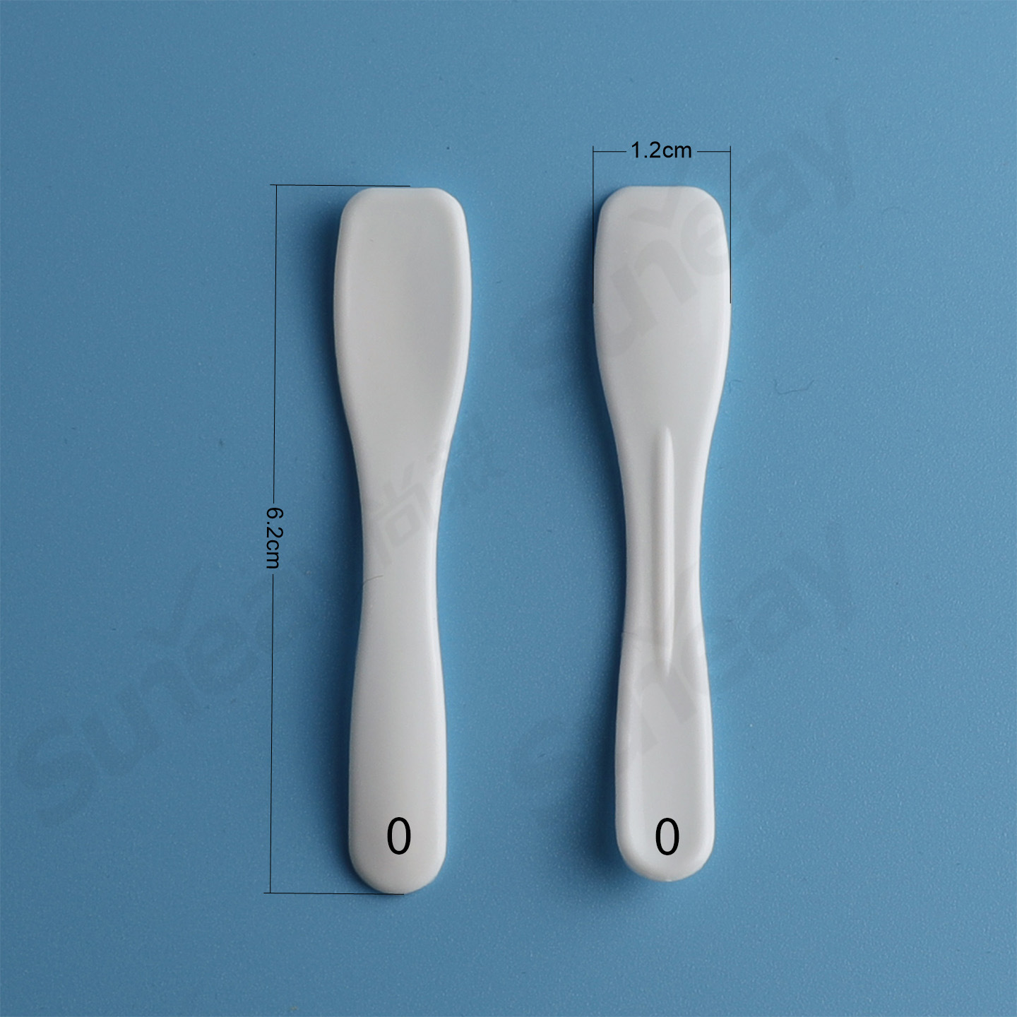 En stock maquillaje herramientas de plástico cara crema cuchara máscara cuchara recoger palillo cuchara raspado ojo crema embalaje palo moldeo por inyección cuchara image 6