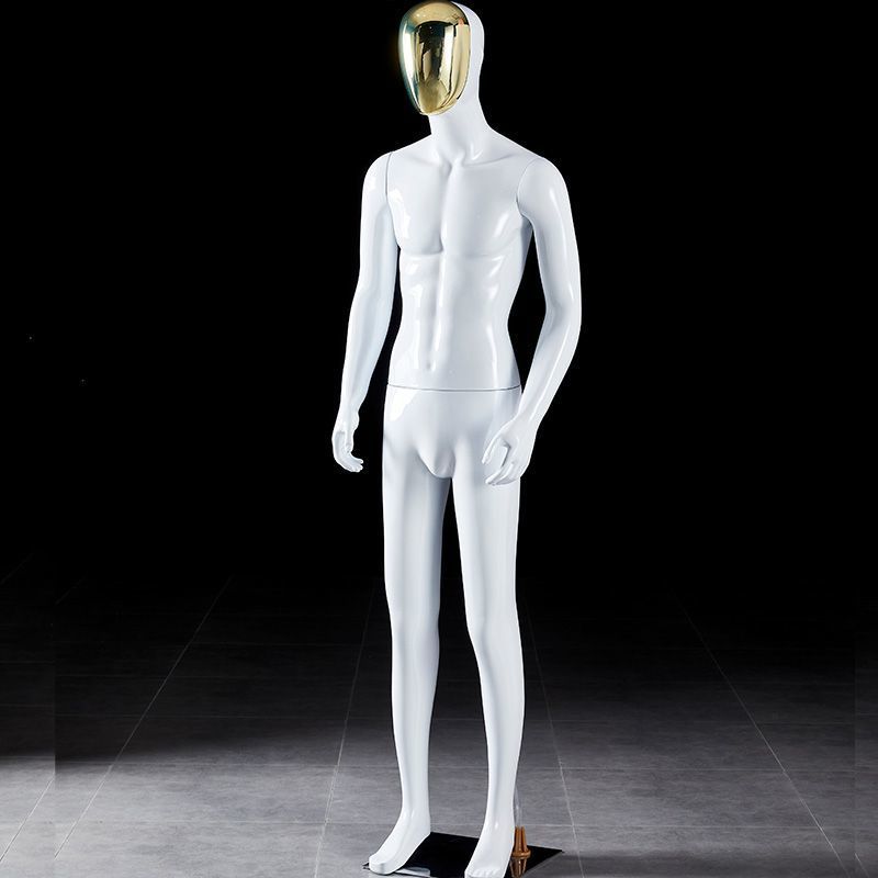 Modelo masculino accesorios cuerpo humano maniquí de plástico plataforma tienda de ropa masculina ventana de ropa tiro estante de exhibición de ropa