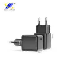 20WPD30W氮化镓快充充电器外壳 TYPE-C欧规固定脚塑胶外壳LCF-827