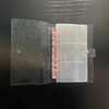 Independent station explosion TranSparent Jewelry Storage Book transparent jewelry storage book