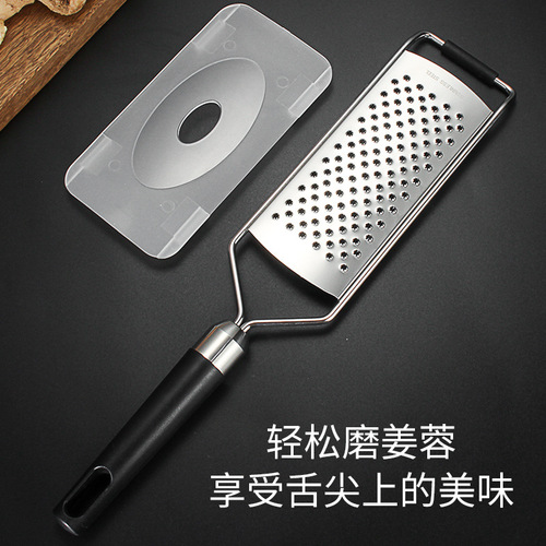 9WOR304 stainless steel manual ginger grinder garlic and ginger paste grinder enlarged long handle ginger grinder kitchen supplies