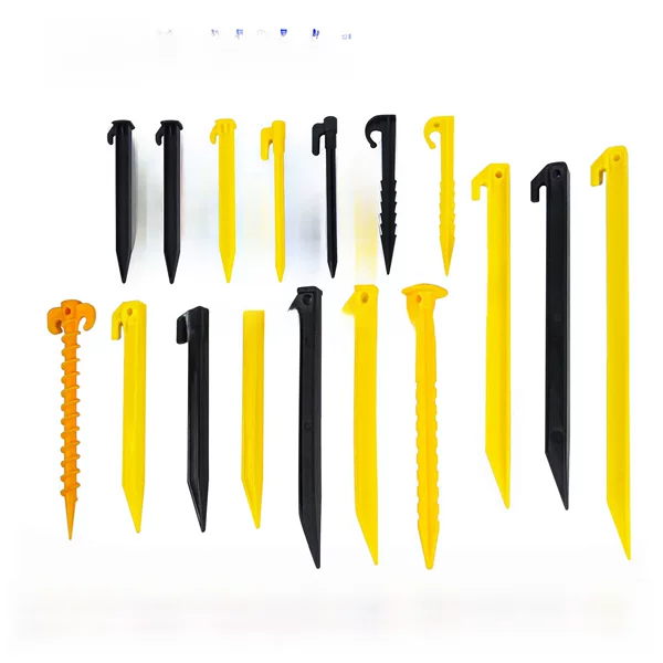 Plastic ground nail outdoor canopy windproof beach nail tent accessories camping tent ground thread tent nail