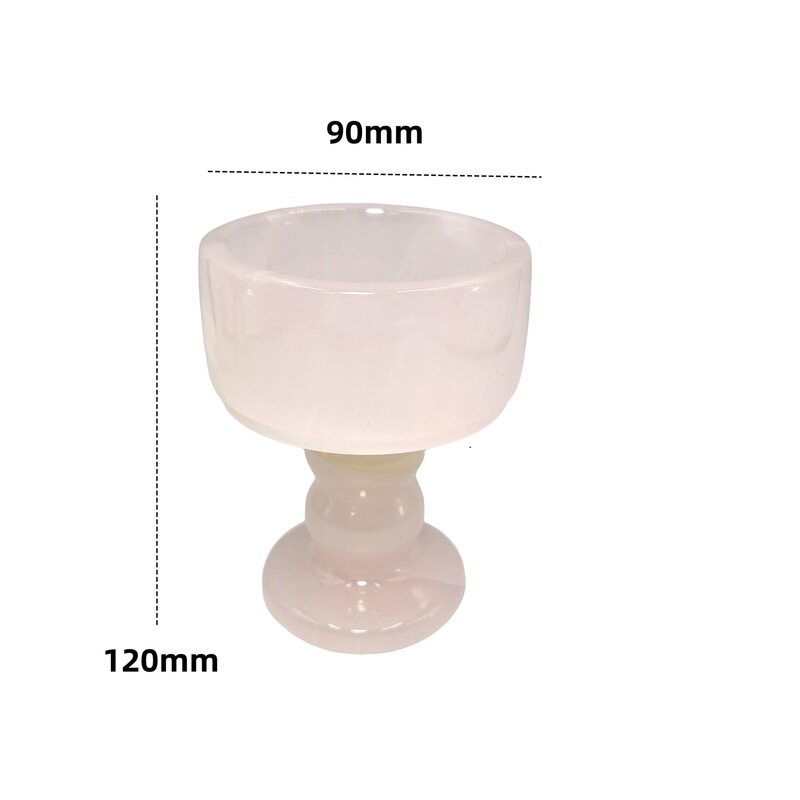 家居天然玉石烛台玉器摆件防风大理石氛围香薰杯蜡烛底座供佛灯|undefined