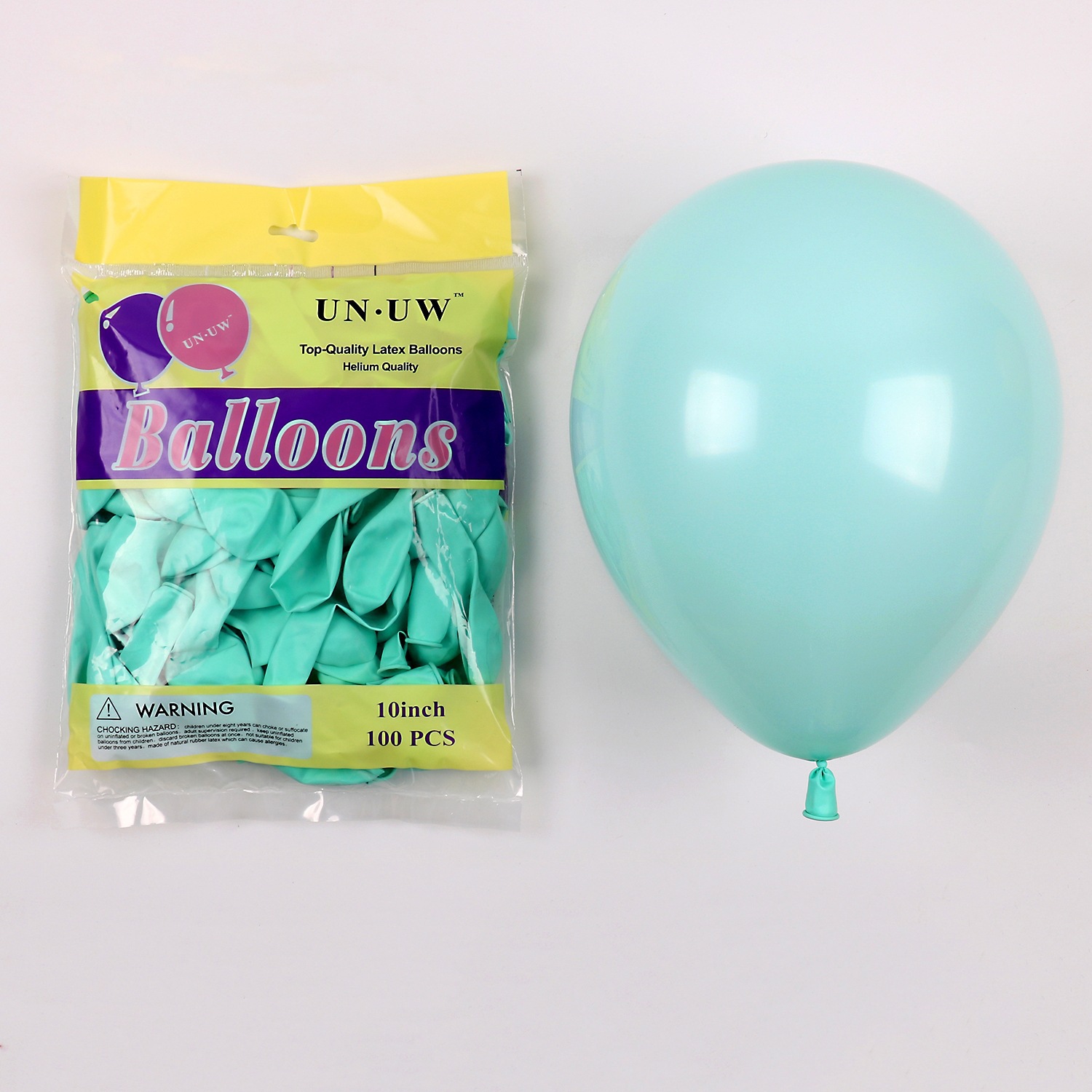 Globos de látex Haorun de 10 pulgadas y 1.5 g en colores macaron para decoración de cumpleaños infantiles y globos de helio para fiestas que flotan en el aire. image 12