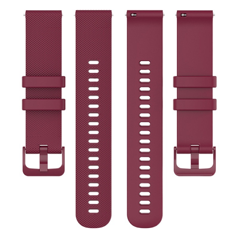 Suitable for Huawei Garmin Venu2S Silicone Strap Flat Head Universal Smart Watch Strap Silicone Source Manufacturer