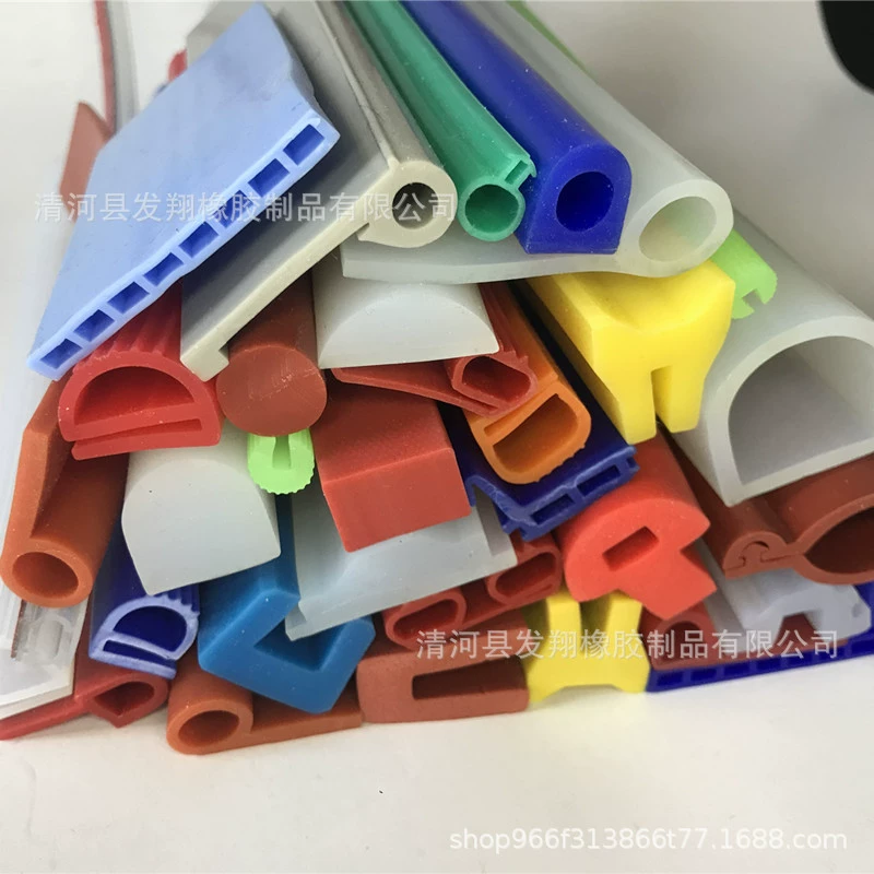 Большое количество оптовых поставок различных моделей термостойких силиконовых уплотнительных лент, гетеросексуальных резиновых лент, твердых силиконовых лент.