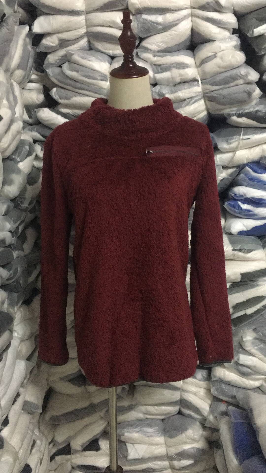Damen Hochabschließender Pullover Mit Reißverschluss Für Herbst_voghion.com