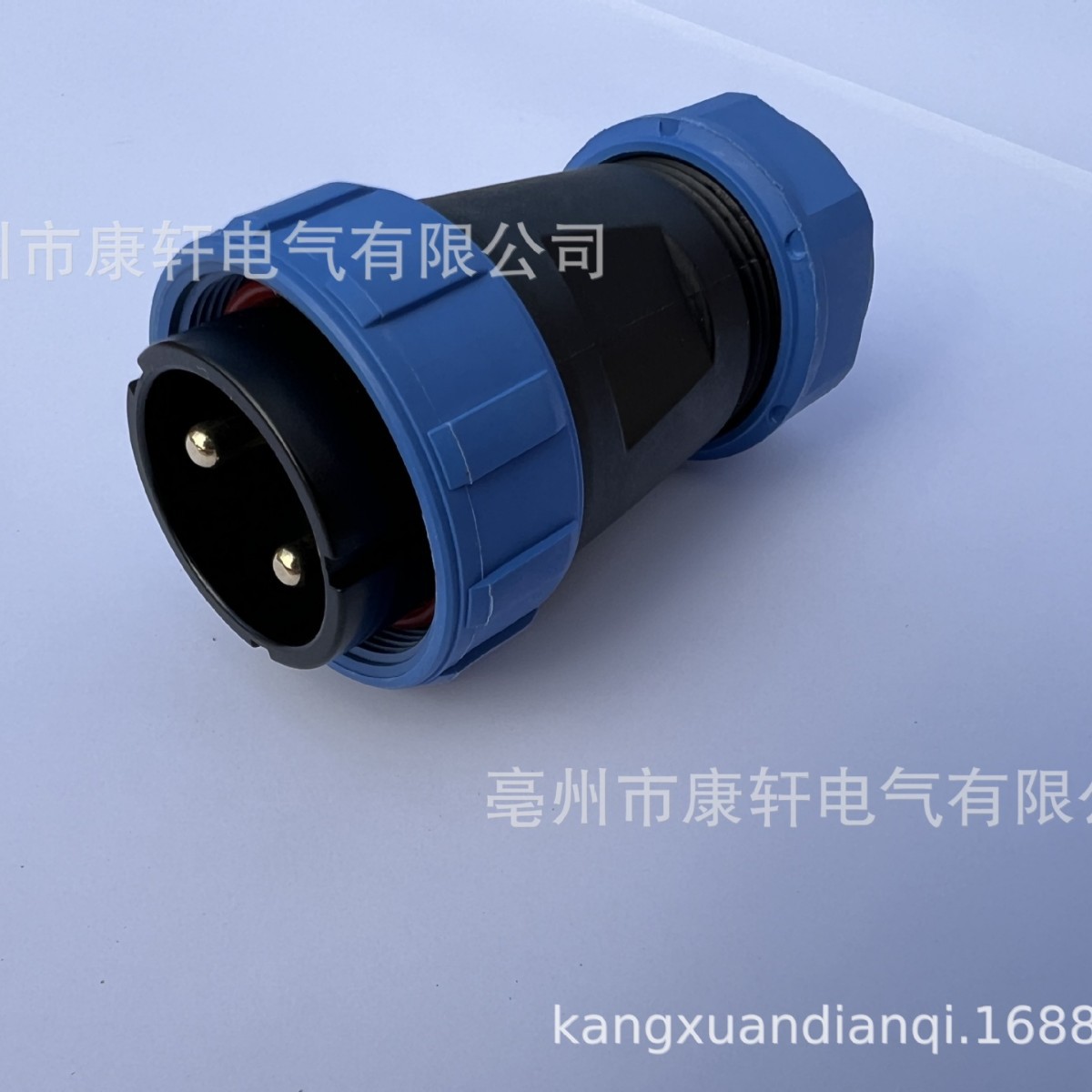 防水航空插头插座SP29-2-3-4-7-9-12芯对接方形法兰后螺母连接器
