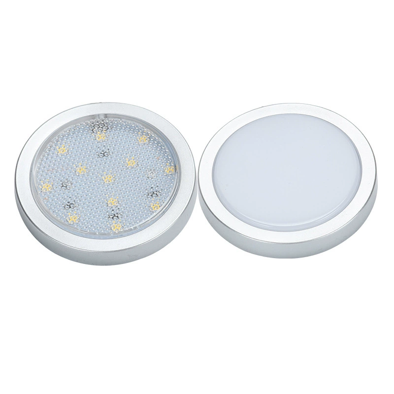 LED round interior lighting for wardrobe, RV, headlights, mounted ceiling light, wholesale, 12v