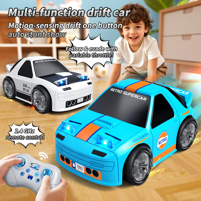 New Cross-border Rc Remote Control Car That Can Follow And Chase,...