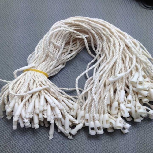 Manufacturer's bullet cotton thread hanging beads, clothing tag rope, hand threading rope, clothing tag pass