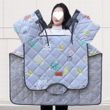 Q5T电动摩托车四季通用挡风被防水防晒夏天电瓶车