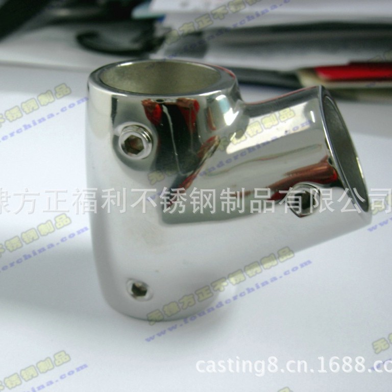 供应标准316、316L船舶、游艇配件不锈钢三通管件船用五金