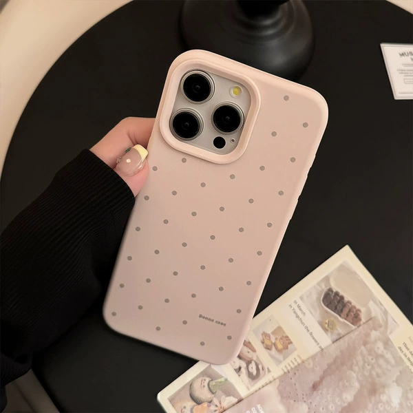 [豆粉色 灰点满屏]