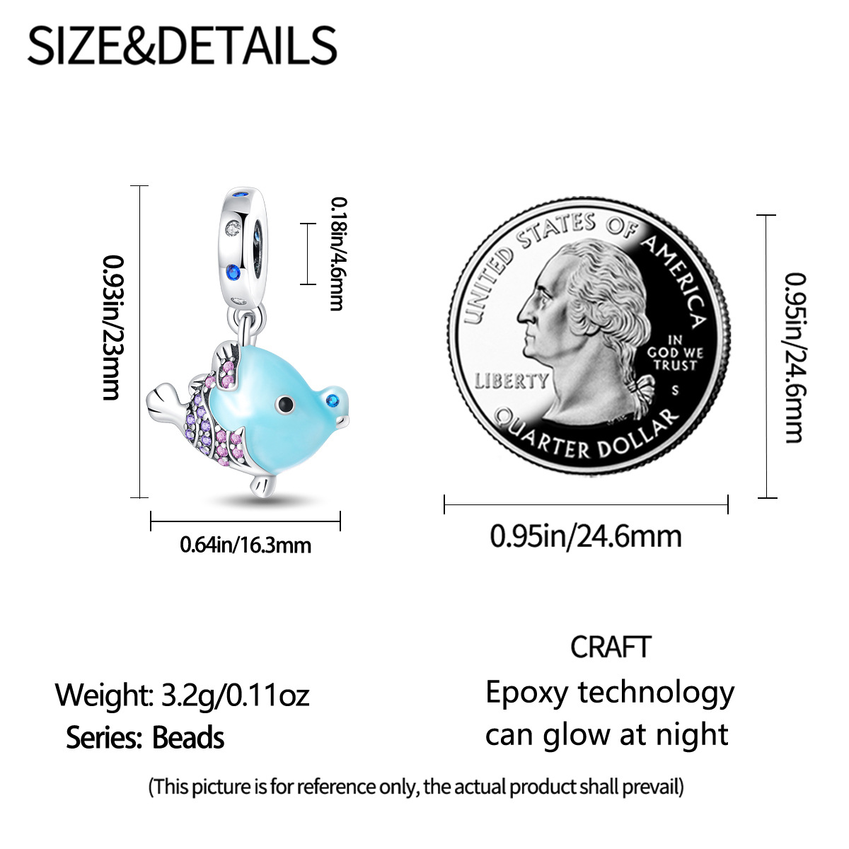 1 Piece Copper Star Fish Beads display picture 11