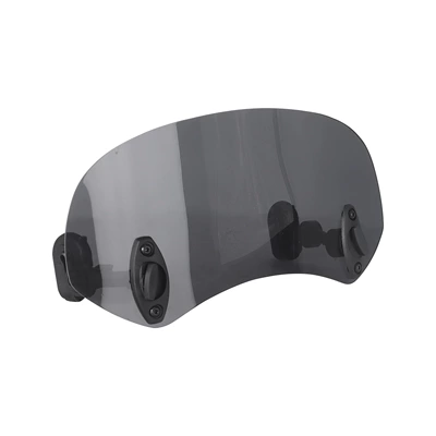 Motorcycle Modification Parts, Front Height-Adjustable Windshield, Suitable for Yamaha, Suzuki, Piaggio, Guangyang (Motorcycle front windshield) - small-windshield-dark-purple-gray