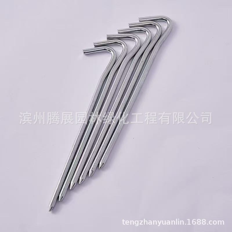 Question Mark Tent Pegs for Outdoor Camping, Hexagonal Question Mark Tarp Pegs, Camp Mat and Tarp Fixing Pegs Wholesale
