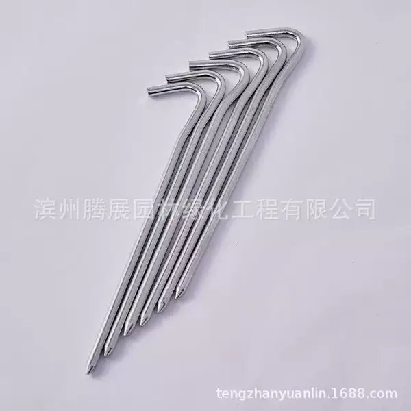 Question Mark Tent Pegs for Outdoor Camping, Hexagonal Question Mark Tarp Pegs, Camp Mat and Tarp Fixing Pegs Wholesale
