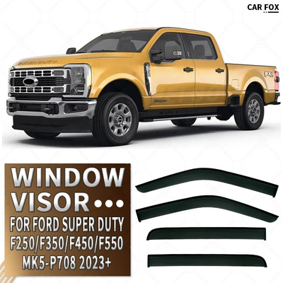 For Ford Super Duty F250 F350 Window visor