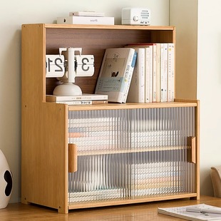 Children's Desktop Bookshelf Storage Rack Bookcase Desk Storage Rack Simple Small Bookshelf Living Room Study Storage Rack
