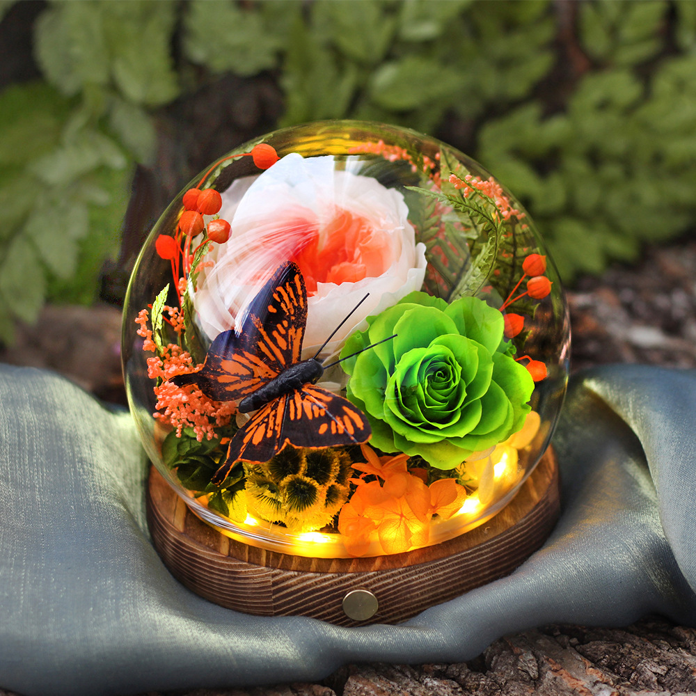 Amazon Eternal Flower Terminado Rose para mamá y maestra Día de la madre Regalo de San Valentín para novias