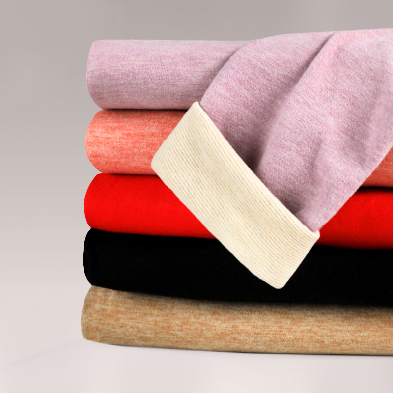 Ropa interior térmica de mujer ropa de Otoño de mujer sin costuras forrada de lana engrosada de fondo Otoño e Invierno ropa de Otoño de lana de una pieza para mujer