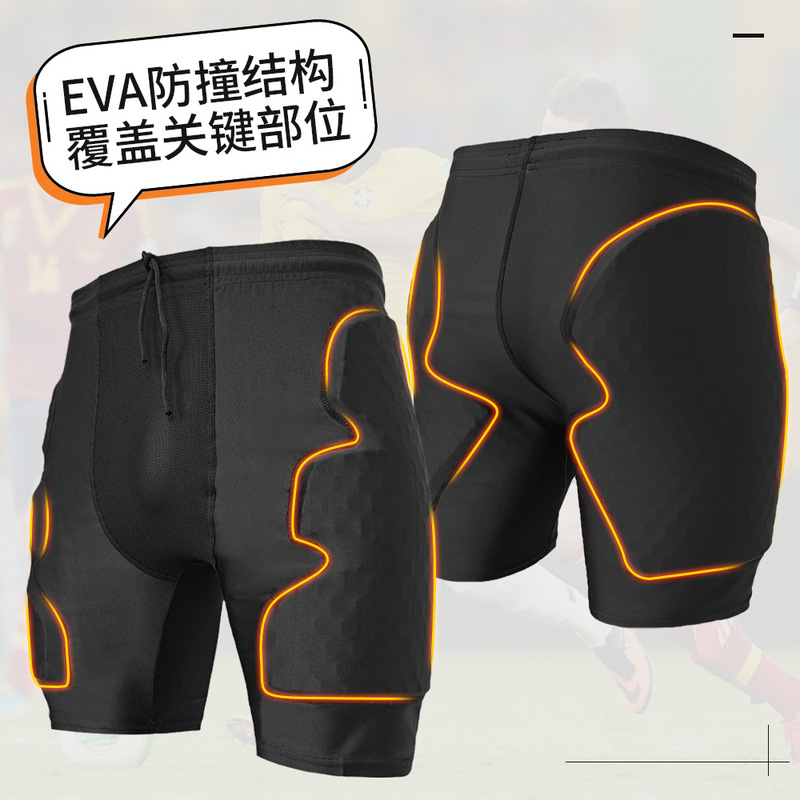Customized Logo Baseball Sports Shorts Softball Soccer Hockey Compression Protective Pants Goalkeeper Competition Training Uniform