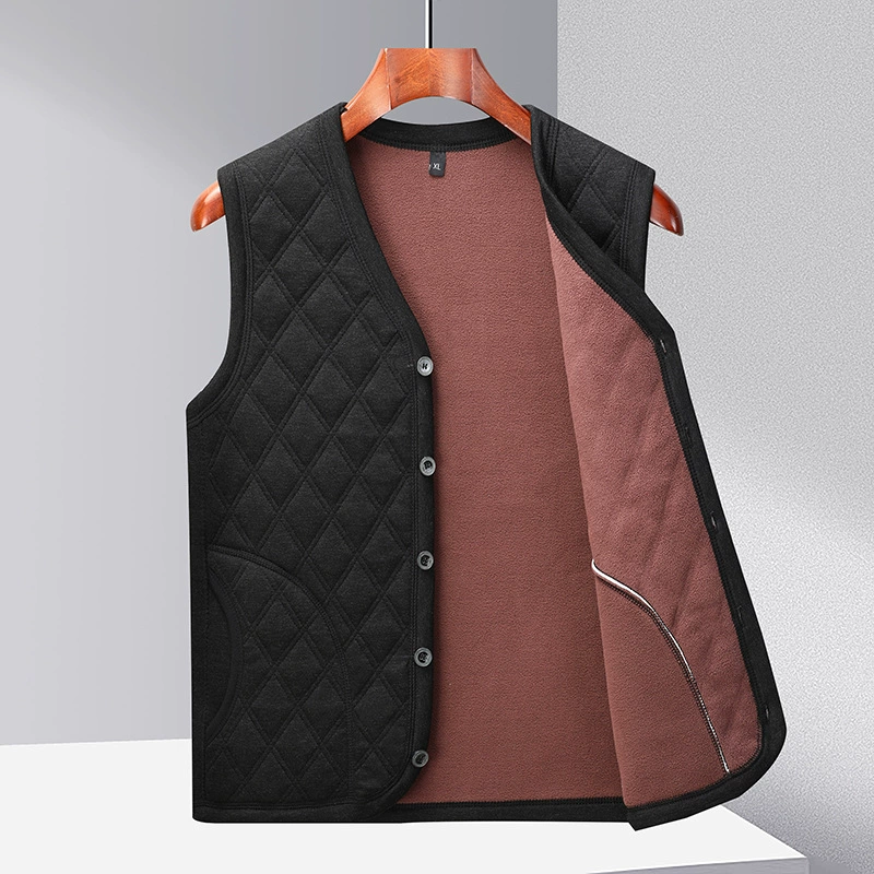 [Основной толчок] Мужской жилет среднего возраста толстый и густой