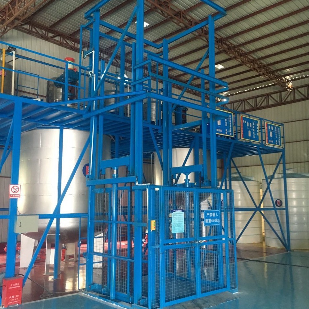 液压升降机 厂房货梯 平稳提升 各尺寸升降机 导轨升降机