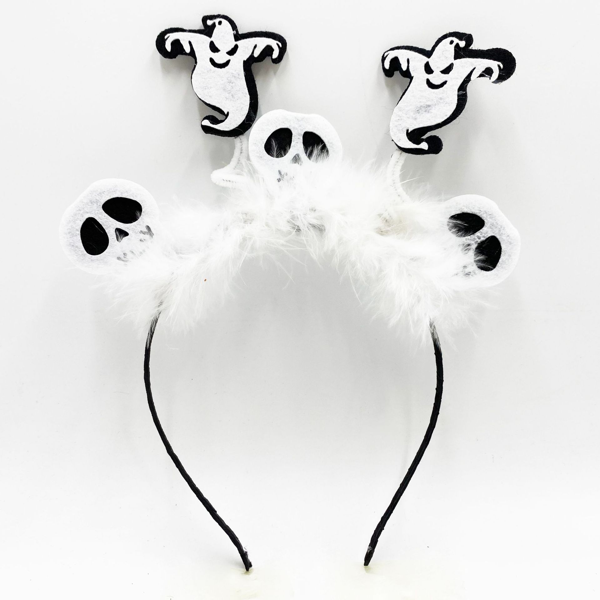 Halloween nuevo calabaza fantasma diadema araña diablo partido primavera tocado fantasma Festival mascarada diadema divertida