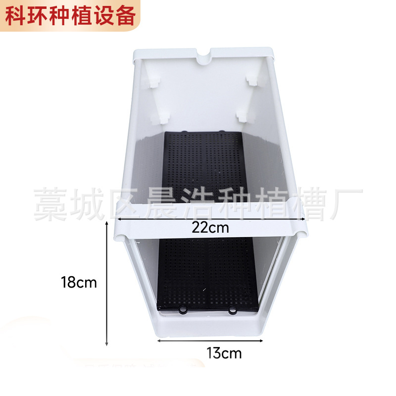 Kehuan manufacturers supply strawberry planting tank solar greenhouse hydroponic nutrient solution planting tank PVC material corrosion resistance