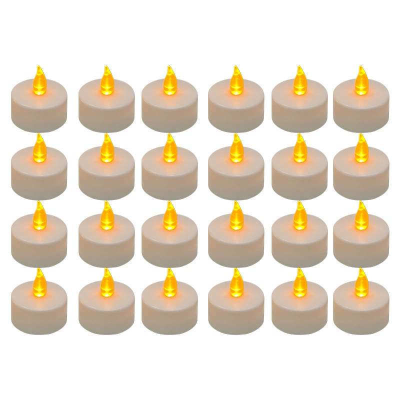 Direct supply LED electronic candle lamp remote control timing optional confession decoration wedding birthday LED small tealight lamp plastic