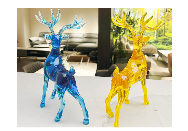 Simple Style Elk Synthetic Resin Ornaments Artificial Decorations display picture 2