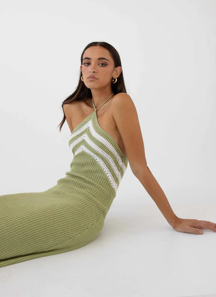 New Women'S Clothing Fashionable And Sexy Suspender Backless Striped Color Matching Slim-Fitting Hip-Wrapped Dress 26 Undefined