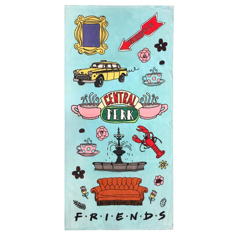 Beach Towel Marvel Avengers Friends Stitch Princess Series Baby Yoda Minecraft