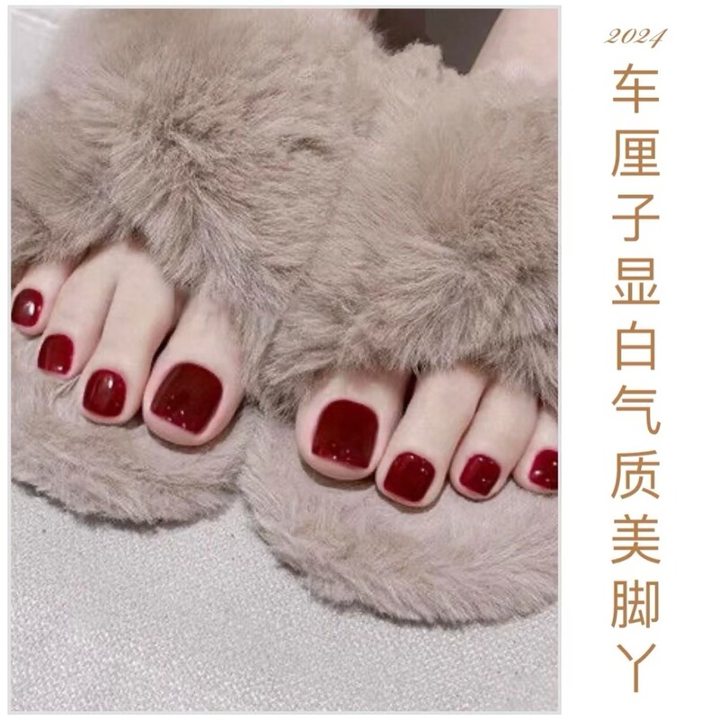 2026 Cherry Blossom Color Nail Polish Set: Brightening Effect, Red Nail Polish, No-Bake, Long-Lasting, Non-Fading, Sparkling Trendy Set