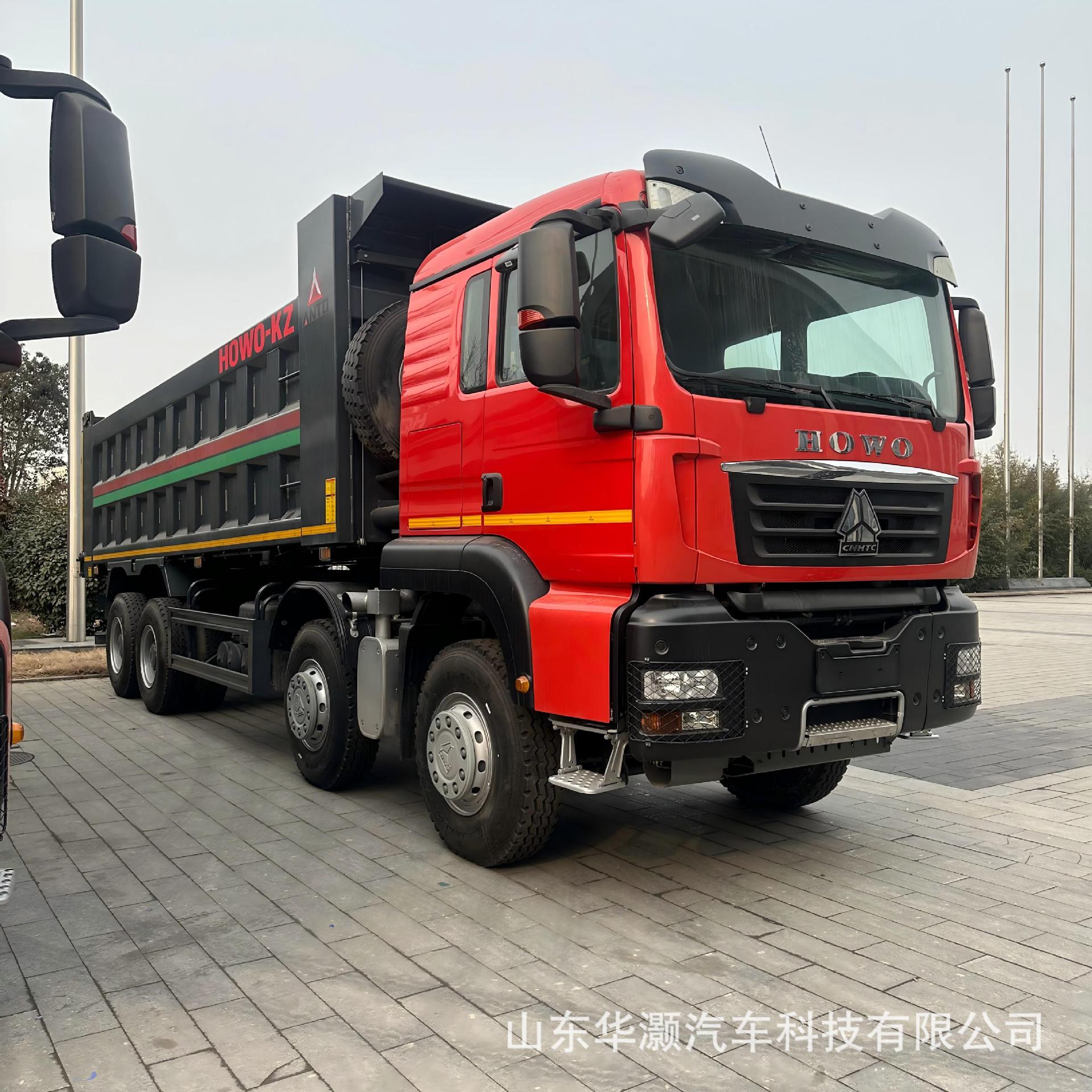 Cross-border Sinotruk HOWO TX Dump Truck, High Horsepower, Left and Right Steering Options, Mining Sand and Gravel Transport Tipper Truck