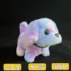 Colorful blue dog