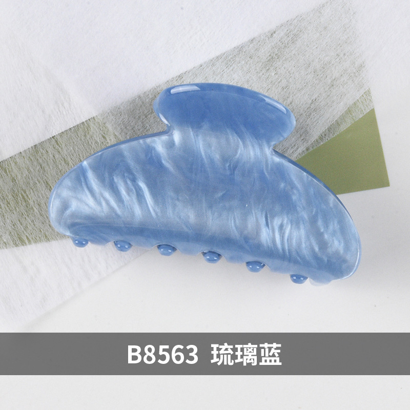 佳蕊发夹精致可爱鲨鱼夹大号发量醋酸抓夹马尾夹女头饰发饰高级感|undefined